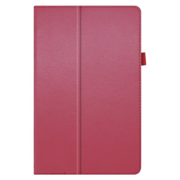 Lenovo Tab M10 FHD Plus Litchi Læder Etui - Rose Pink