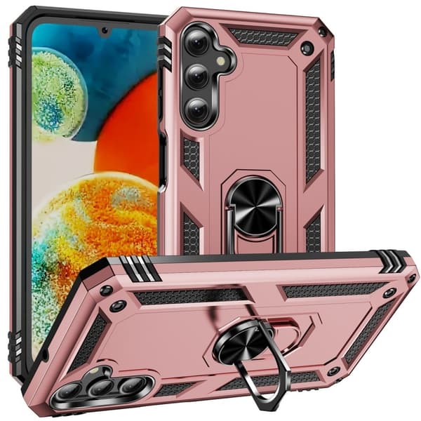 Bofink Combat Samsung Galaxy A24 4G Etui - Rødguld Pink