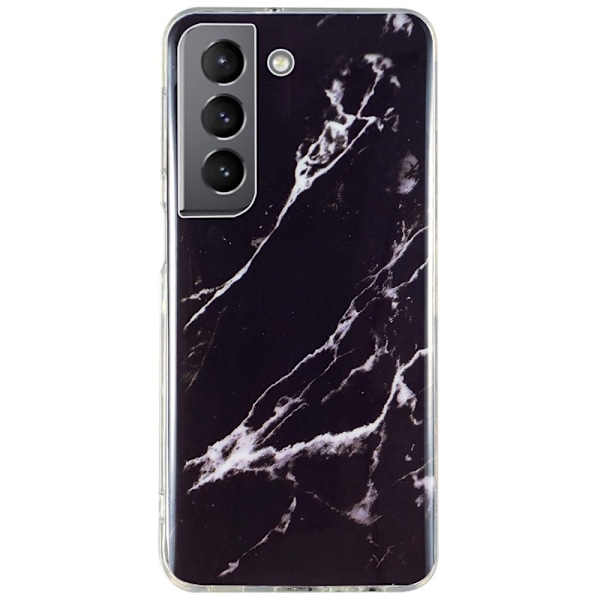 Marble Samsung Galaxy S22 Plus Etui - Sort Black