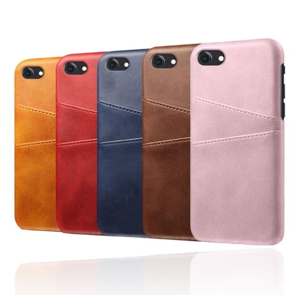 Dual Card deksel - iPhone SE 2020 / 8 / 7 - Rose gull Pink