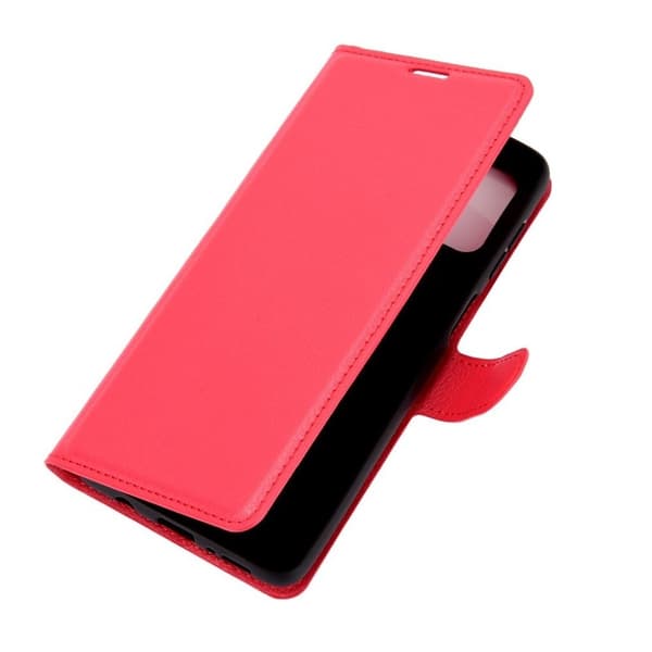 Classic Samsung Galaxy M51 flip kuoret - Punainen Purple