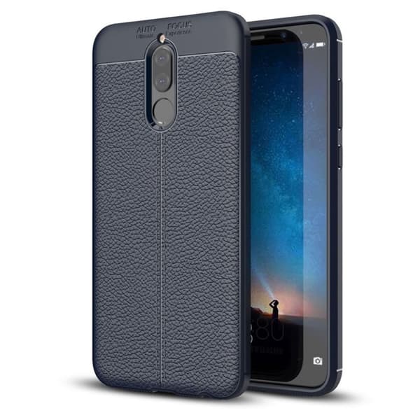 Huawei Mate 10 Lite Deksel laget av silikon - Mørk blått Blue