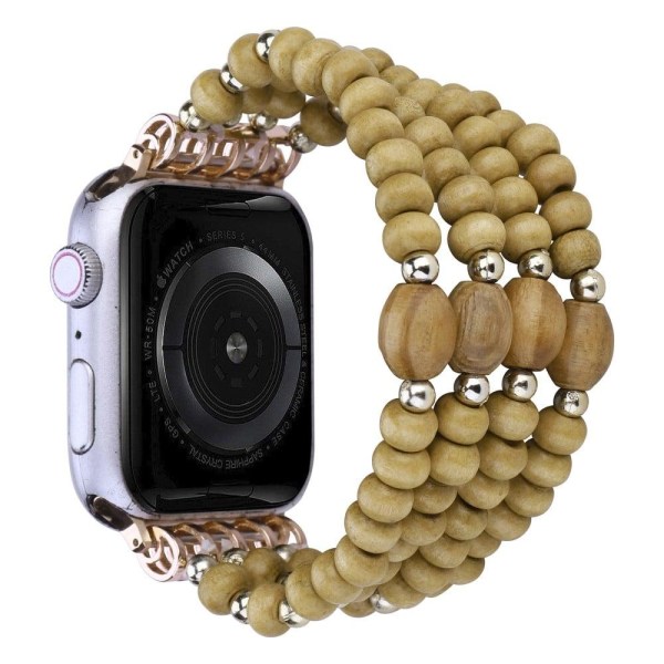 Apple Watch Series 8 (41mm) bead style watch strap - 4-rows Prim Brun
