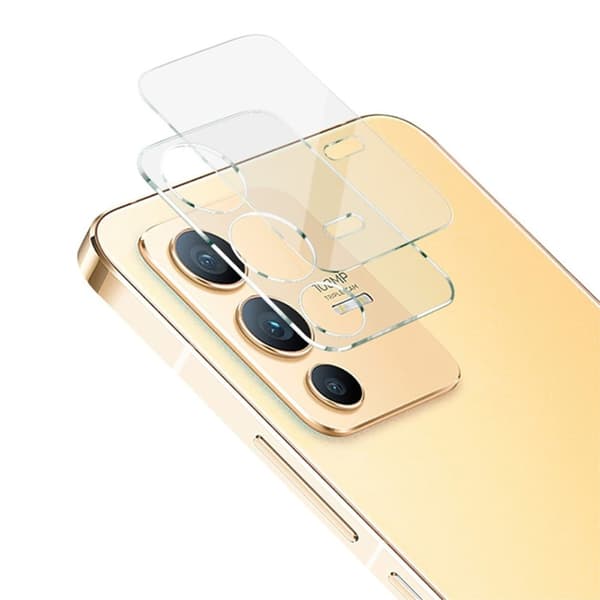 IMAK Vivo S12 / S12 Pro linsskydd av härdat glas Transparent