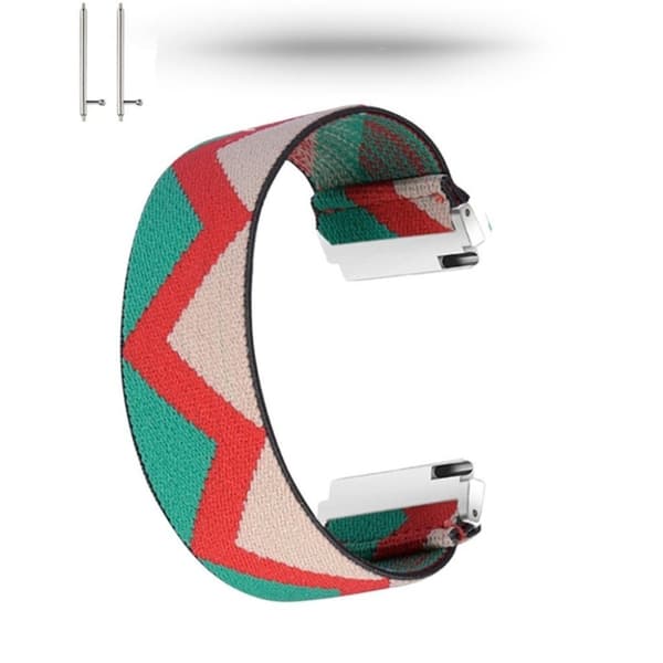 Huawei Watch GT 2 42mm farvet nylon-urrem - Trekant Farverig Multicolor