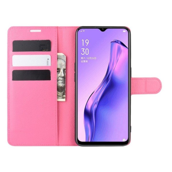 Classic Oppo A8 fodral - Rosa Rosa