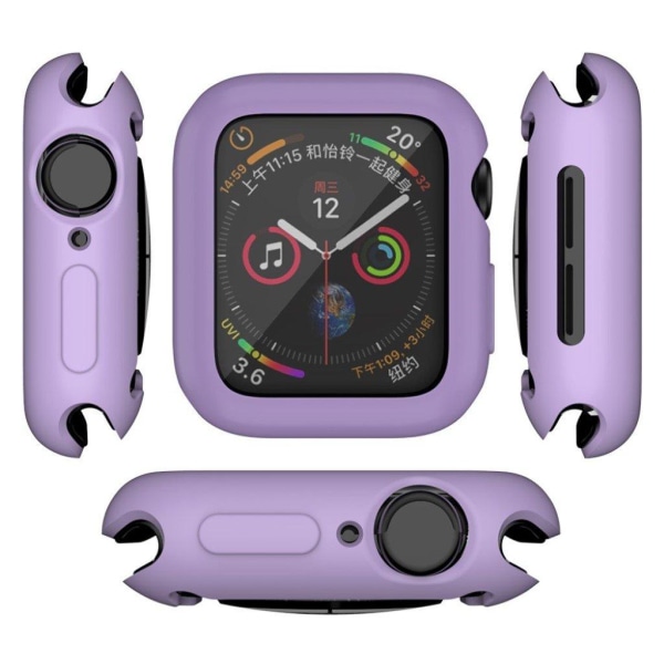 Apple Watch Series 3/2/1 38mm pehmeä kiiltävä kestävä kehys - Violetti Pink