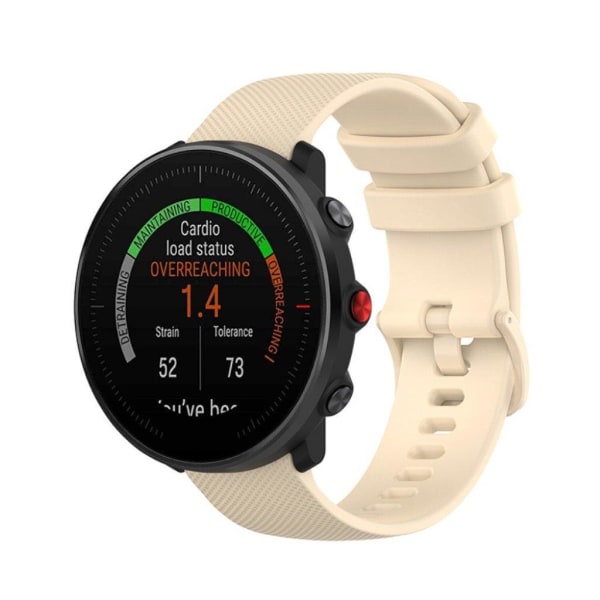Polar Vantage M / Garmin Vivoactive 4 / Huawei Watch GT silicone Beige