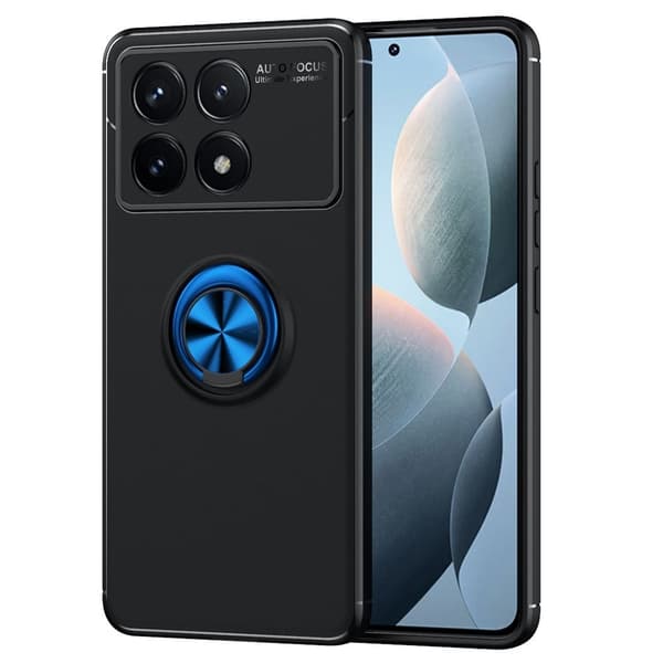 Ringo Xiaomi Redmi K70E skal - Svart / Blå Blå