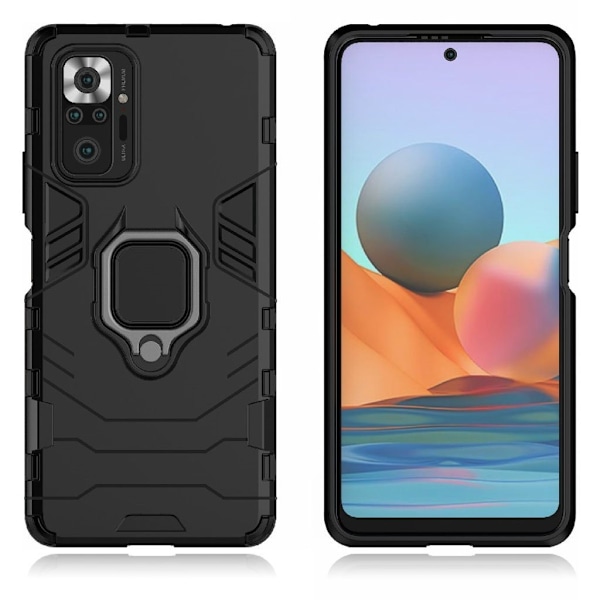Ring Guard etui - Xiaomi Redmi Note 10 Pro - Sort Black