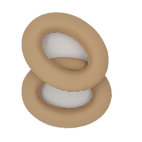 1 par BOSE AE2 / QC15 / QC25 / QC35 ørepuder i læder - Beige / Sort Brown