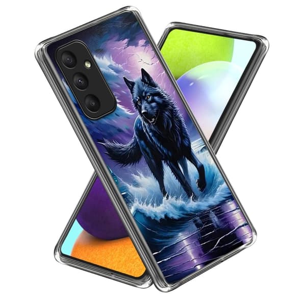 Vibe Samsung Galaxy A36 cover - Ulve Totem Blue