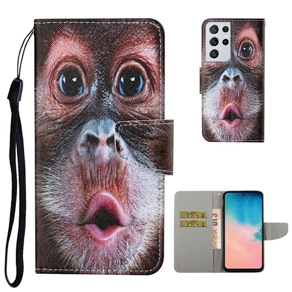 Wonderland Samsung Galaxy S21 Ultra 5G fodral -Brun Brun