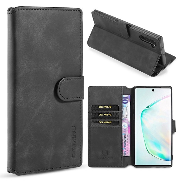 DG.Ming Retro Samsung Galaxy Note 10 fodral - Svart Svart