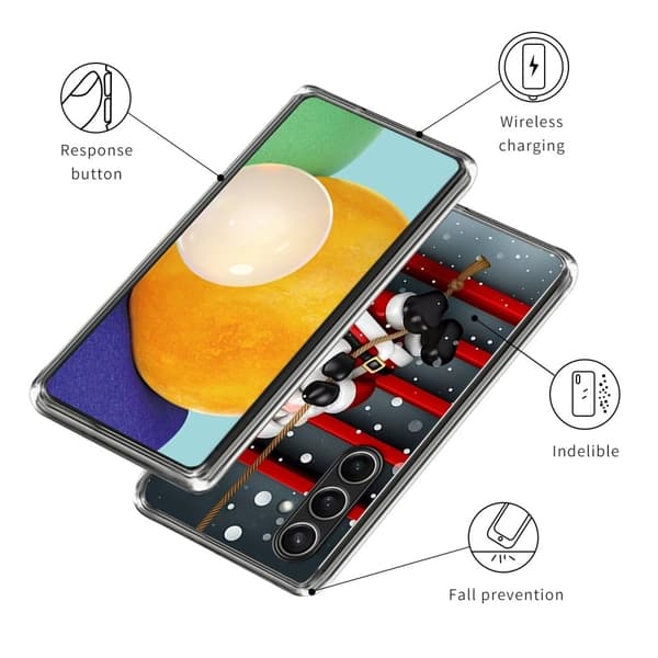 Vibe Samsung Galaxy S25 Plus -kansi - Tyyli L Red
