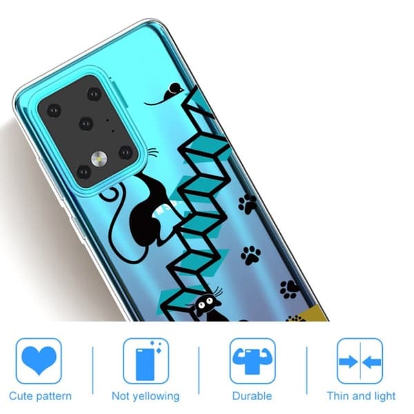 Deco Samsung Galaxy S20 Ultra deksel - Svart Cat Black