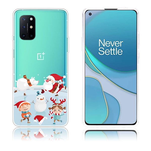 Christmas OnePlus 8T etui - jul Elements White