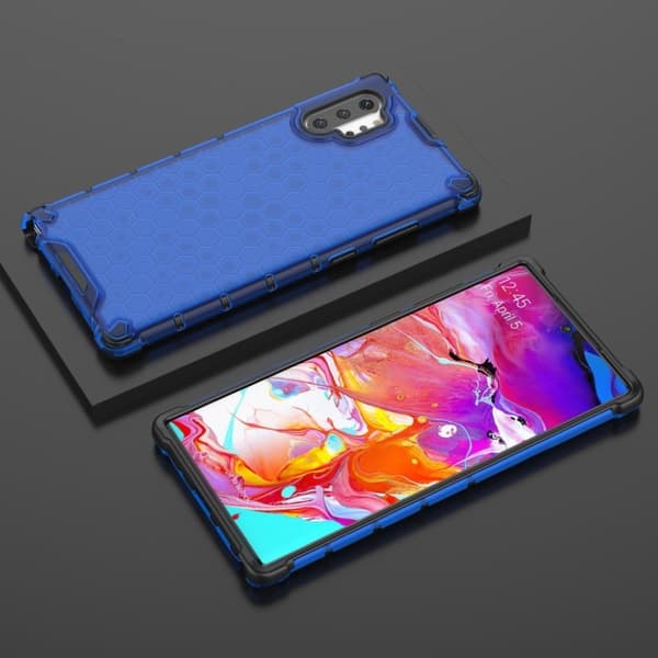 Bofink Honeycomb Samsung Galaxy Note 10 Pro deksel - Blå Blue