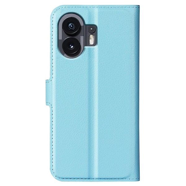 Klassisk Nothing Phone (2) Flip Etui - Blå Blue
