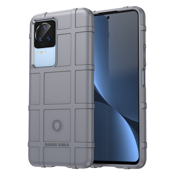 Rugged Shield Xiaomi Redmi K50 / Xiaomi Redmi K50 Pro deksel - Grå Silver grey