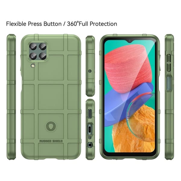 Rugged Shield Samsung Galaxy M33 5G deksel - Grønn Green