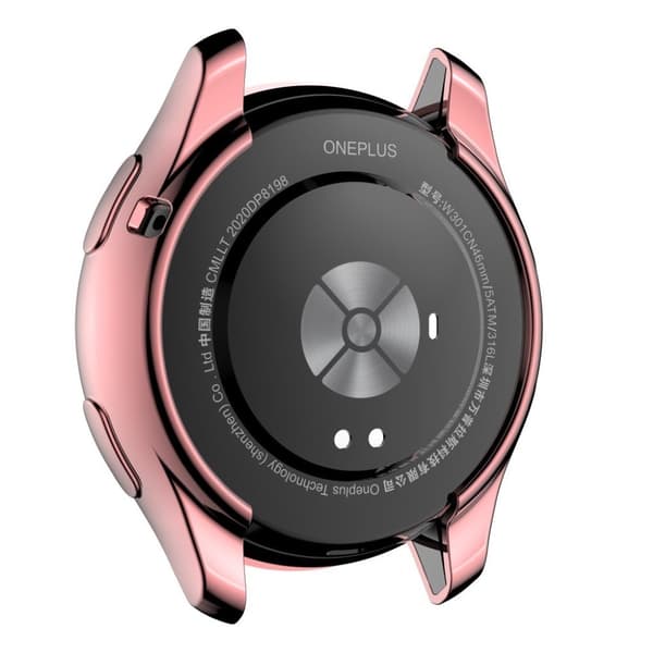OnePlus galvanointi suunnittelu TPU kansi - Ruusukulta Pink
