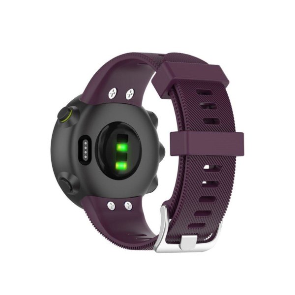 Garmin Forerunner 45 / 45S silikoninen kellonauha - Violetti Purple