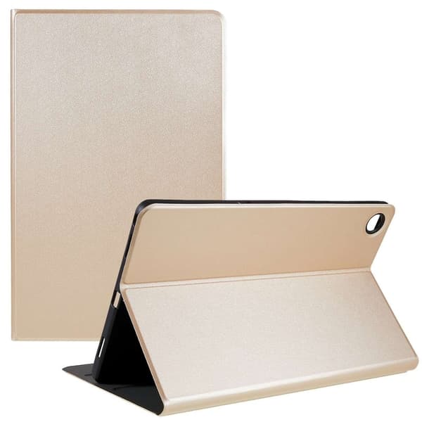Lenovo Tab M10 Plus (Gen 3) enkelt läderfodral - Guld Guld