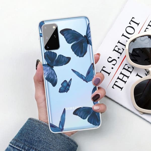 Deco Samsung Galaxy A31 cover - Blå Blue