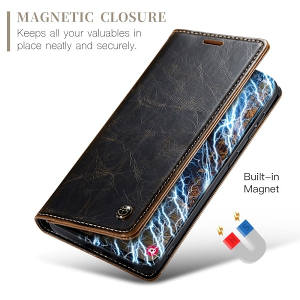 CaseMe Samsung Galaxy S23 Smooth Fodral - Kaffe Brun