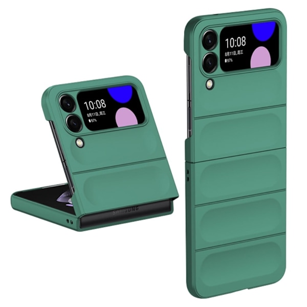 Mjukt greppformat Samsung Galaxy Z Flip4 skal - Grön Grön