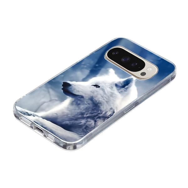 Vibe Google Pixel 9 Pro XL deksel - Hvit Ulv Blue