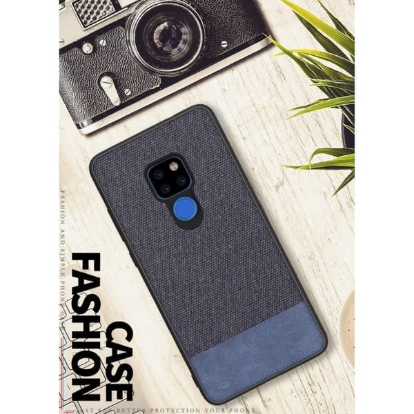 Berlin Huawei Mate 20 deksel - Mørk Blå / Blå Blue
