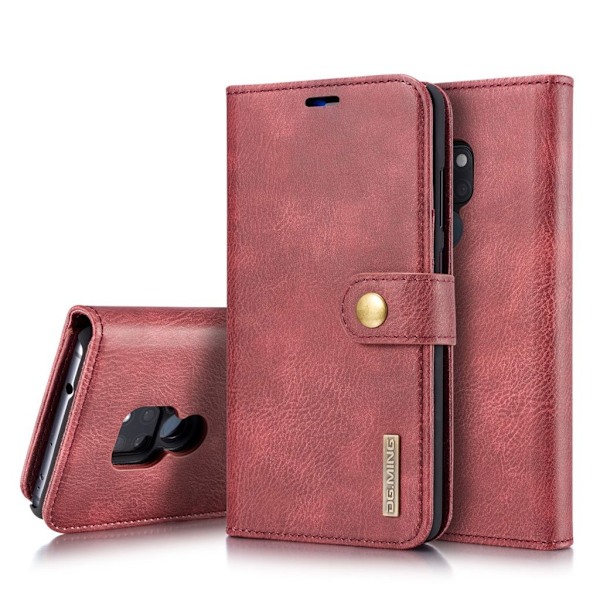 DG.MING Huawei Mate 20 2-in-1 Wallet kotelot - Punainen Red
