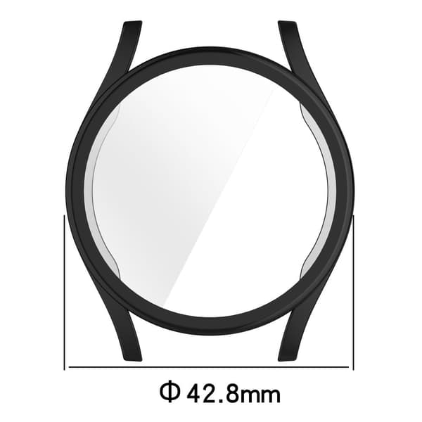 Samsung Galaxy Watch7 40mm klockfodral Elektroplätering Flexibelt helskydd - Guld Guld