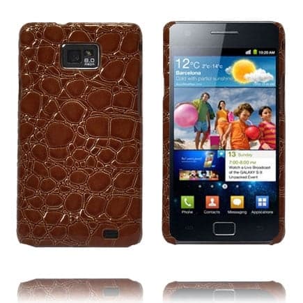 Raptor (Ruskea) Samsung Galaxy SII Suojakuori Brown