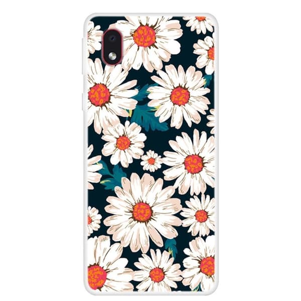 Deco Samsung Galaxy A01 Core Etui - Tusenfryd White