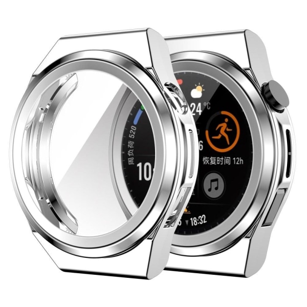 Huawei Watch GT Runner elektropletteringscover - Sølv Silver grey