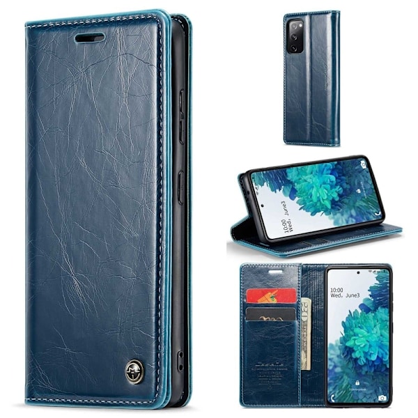 CaseMe Samsung Galaxy S20 FE 2022 / S20 Fe / S20 Fe 5g Smooth Etui - Blå Blue