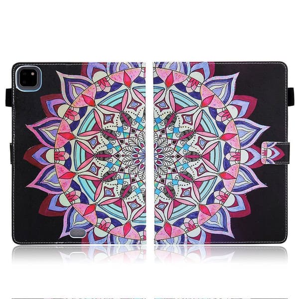 iPad Air (2020) / Pro 11 inch (2020) mønster læder etui - mandala Multicolor