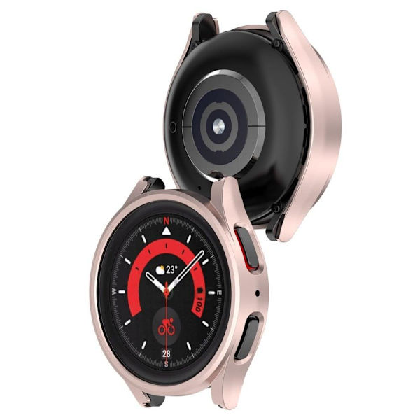 Samsung Galaxy Watch 5 Pro cover - Rødguld Pink