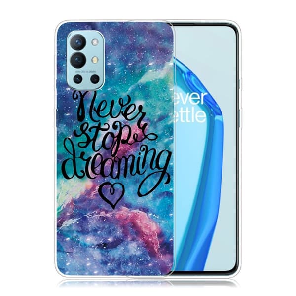 Deco OnePlus 9R Suojakotelo - Never Stop Dreaming Multicolor