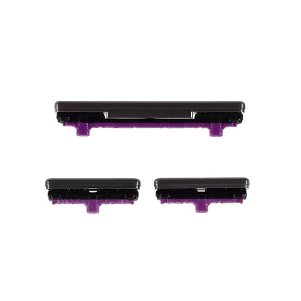 Samsung Galaxy S10 / S10 Plus OEM-ström- och volymknappar ersätter - Silver Silvergrå