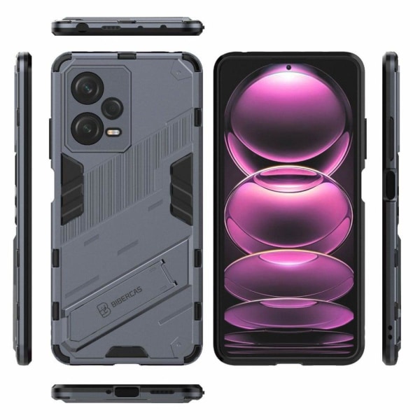 Stöttåligt Xiaomi Redmi Note 12 Pro hybridskal - Blå Blå