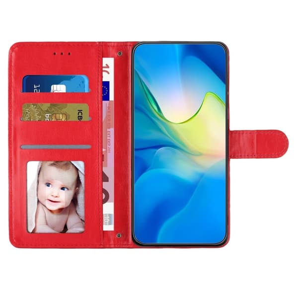 Funktionelt Samsung Galaxy A35 rombe etui med pung - Sort Black
