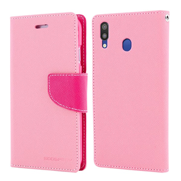 MERCURY Fancy Diary - Samsung Galaxy M20 - Rosa Rosa