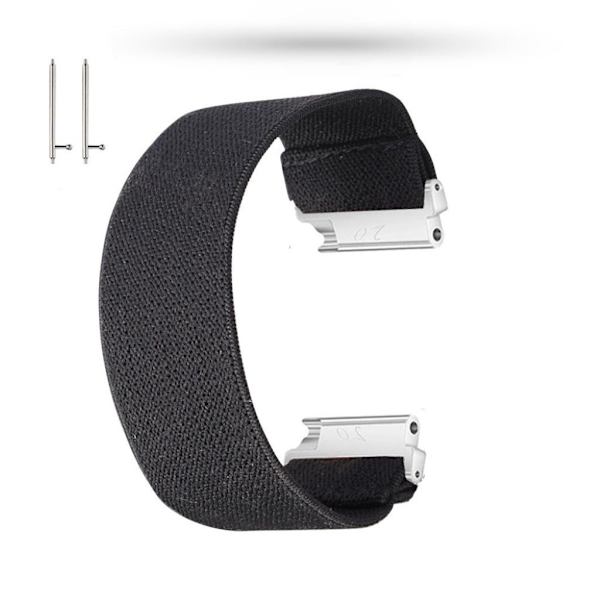 Ensfarvet nylon-urrem til Huawei-ur - Sort Black