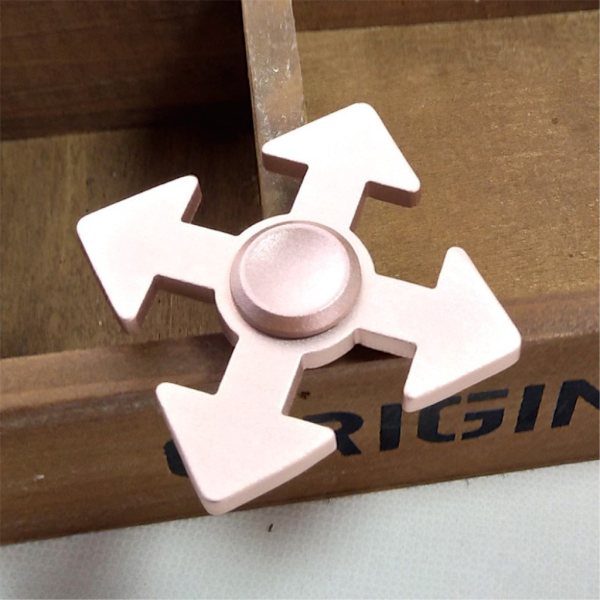 Fidget spinner pilar - Rosa guld Rosa