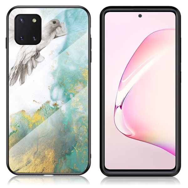 Fantasy Marble Samsung Galaxy Note 10 Lite deksel - Flying Pigeon Multicolor