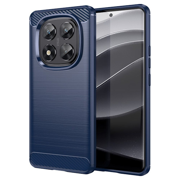 Carbon Flex Xiaomi Redmi Note 14 Pro 5G deksel - Blå Blue